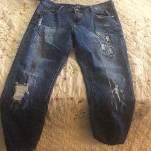 Cotton skinny jeans